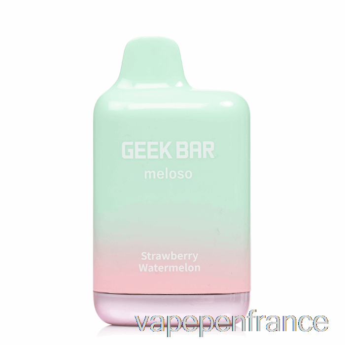 Geek Bar Meloso Max 9000 Stylo Vape Jetable Fraise Pastèque